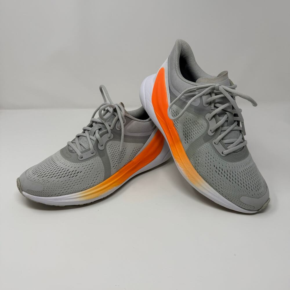Lululemon Blissfeel Run Gray Orange Shoes Women’s 7